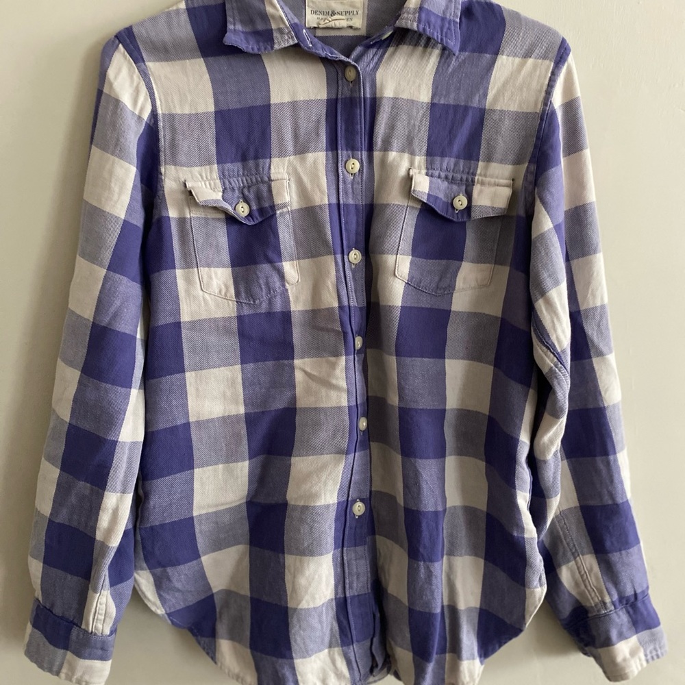 Plaid Flannel Shirt.